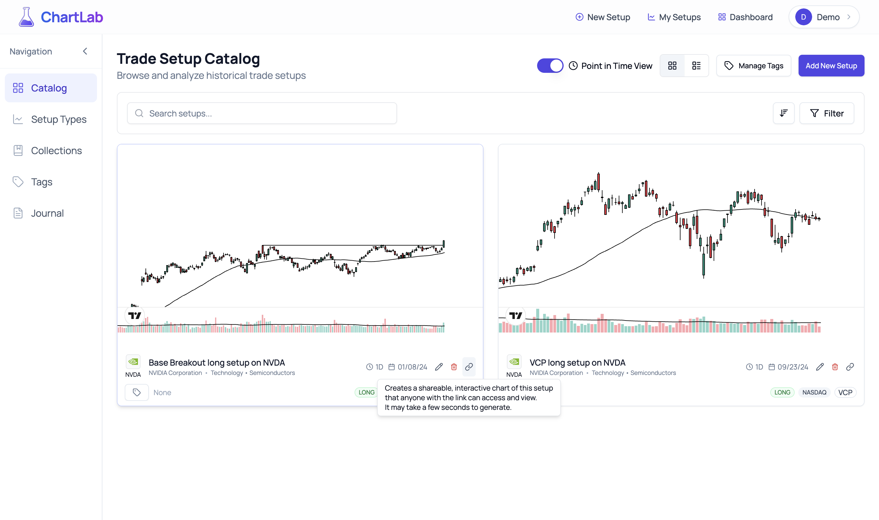 Share Setup Tooltip - Easy Sharing of Interactive Charts